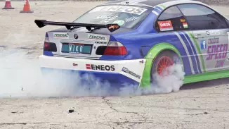 Drift oktatás igazi versenyautóval
