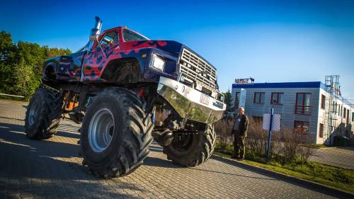 Brutál Ford BigFoot vezetés Gyálon 8