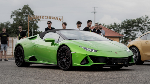 Lamborghini Huracan élményvezetés Ausztriában Párndorf mellett 1