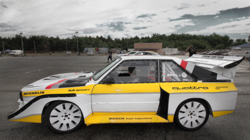 Audi S1 Rally Sport versenyautó vezetés a Kakucs Ringen 4