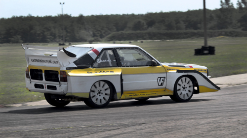 Audi S1 Rally Sport versenyautó vezetés a Kakucs Ringen 5