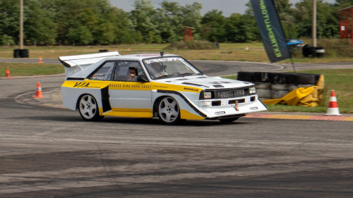Audi S1 Rally Sport versenyautó vezetés a Kakucs Ringen 1