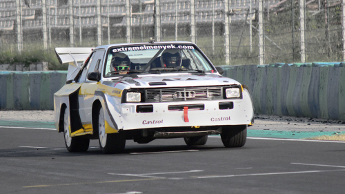 Audi S1 Rally Sport versenyautó vezetés a Kakucs Ringen 6