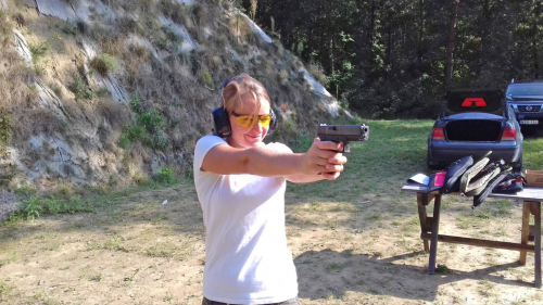 BASIC Pisztolyos élménylövészet Győr mellett a Ballistic lőtéren 9