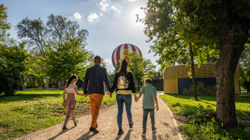 Családi panoráma vadászat a Ballon-kilátóban a Városligetben 1