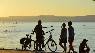 Balaton parti szállás bringásoknak