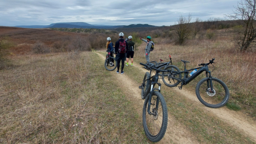 Anyával Aszfalton a Pilisben – E-MTB bringatúra Pilisszentkereszt 7