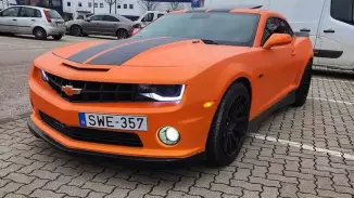 Chevrolet Camaro V8 élményvezetés vagy bérlés Polgárdi környékén