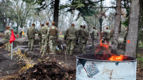 SWAT stílusban ügyességi pályán gyakorlás Cegléden 17