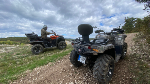 Quadkaland a Balaton csücskében Gyenesdiáson CF-Moto 625-el 2
