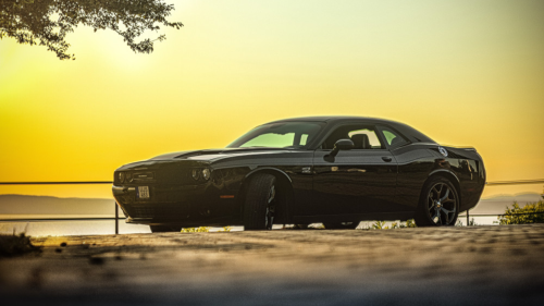 Utazz egy 5,7-es Hemi motoros Dodge Challengerrel Siófokon 1
