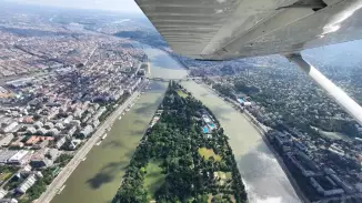 Budapest, Balaton (Tihanyig), Velencei-tó, Budapest sétarepülés