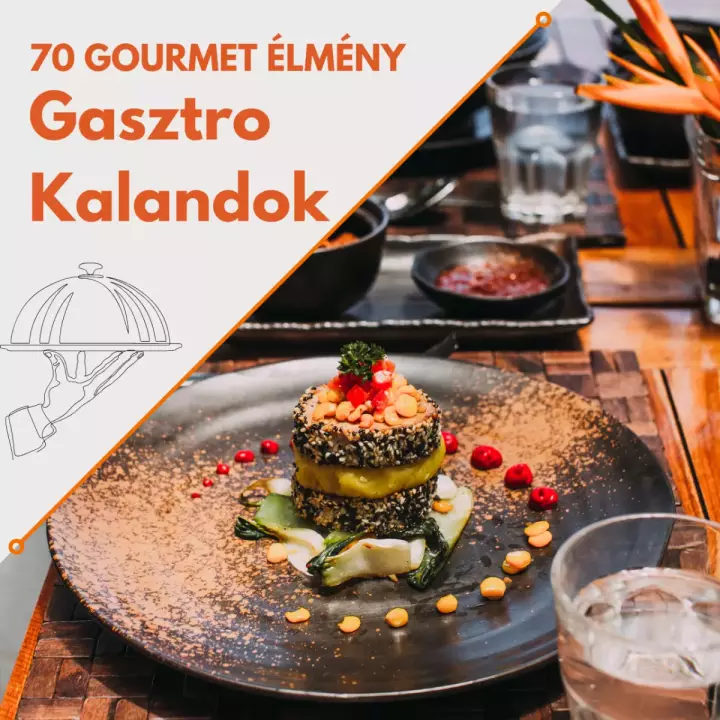 Kulináris utazós élménycsomag - 70 gourmet választás fő kép