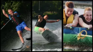 Száguldás a Dunán! – 120 perces vízisí/wakeboard/fánk a Pilismaróti-öbölben