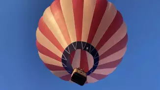 Kaland a magasban! - Hőlégballonos repülés Eger tájain