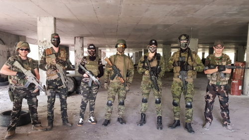Military Airsoft csapatjáték Keszthelyen 2