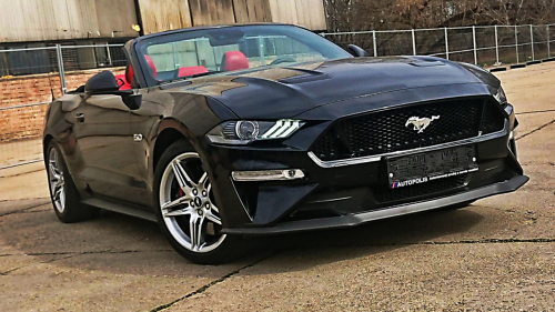 Ford Mustang 5.0 GT V8 CONVERTIBLE autópályás élményvezetés 3