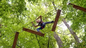 Gyerekkaland a Nagy Villám Kalandparkba Visegrádon