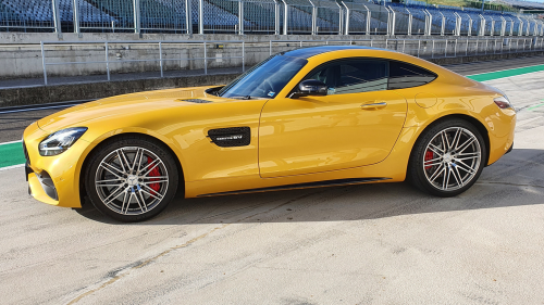 Mercedes AMG GT C élményautózás gyerekeknek a Kakucs Ringen 4