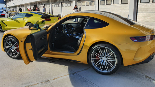 Mercedes AMG GT C élményautózás gyerekeknek a Kakucs Ringen 5