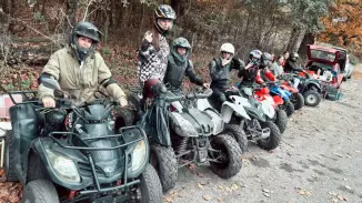 Pécsi quados élmény haverokkal