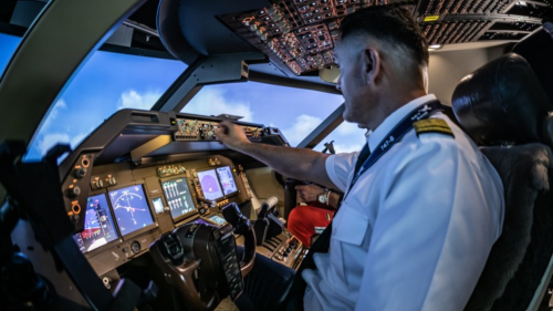 Boeing 747-es Szimulátorban 90 perces repülés 5