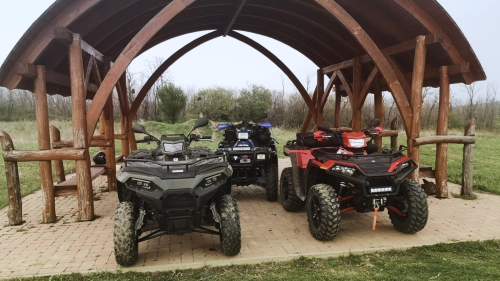 Félnapos quad élménytúra Siófok határában, a Somogyi-dombság területén 12
