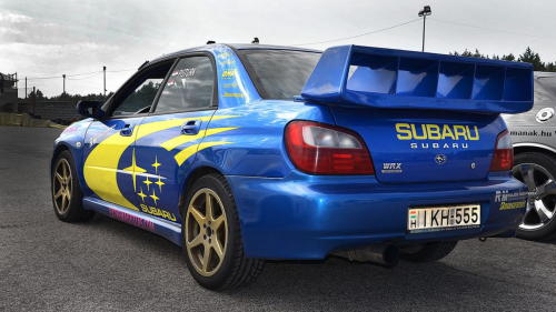 Subaru Impreza 2002 élményautózás gyerekeknek a Kakucs Ringen 2