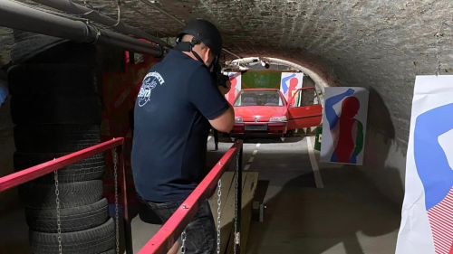 Megtorló stílusban pusztítás ügyességi pályán Cegléden 14
