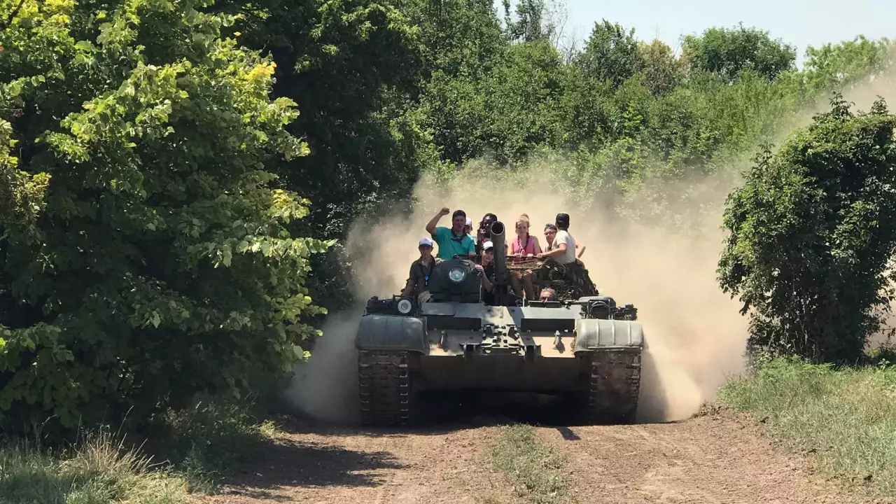 Tankrodeó T-55-ös harckocsival fő kép