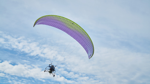 Motoros tandem siklóernyőzés (trike) Gödöllői reptérről/ Nagy kör 2