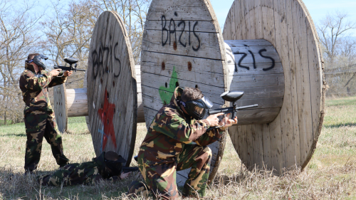 Csoportos Paintball a Velencei-tó mellett Kápolnásnyéken 2