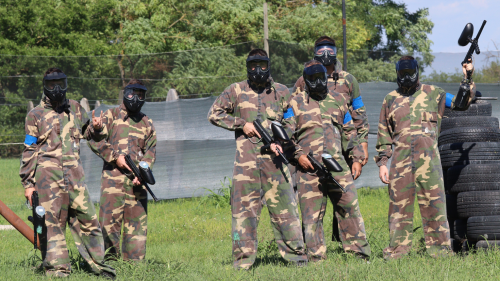 Csoportos Paintball a Velencei-tó mellett Kápolnásnyéken 3