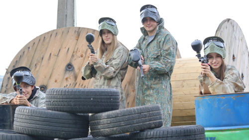 Csoportos Paintball a Velencei-tó mellett Kápolnásnyéken 5